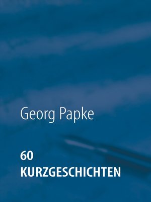 cover image of 60 Kurzgeschichten